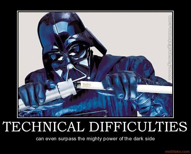 Uh Oh Technical Difficulties